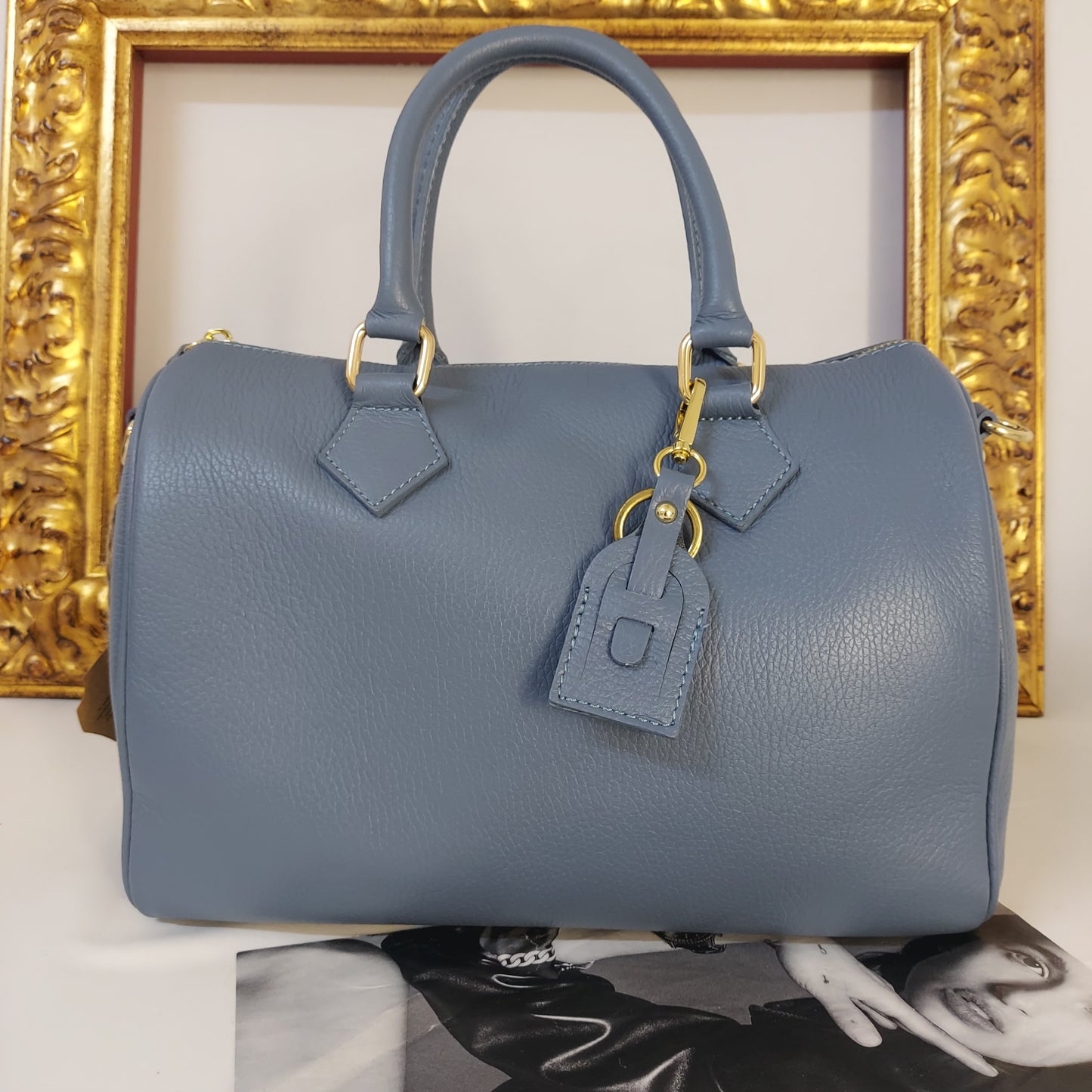 Bauletto CLASSICO in Pelle con Manici e Tracolla - 9 Varianti