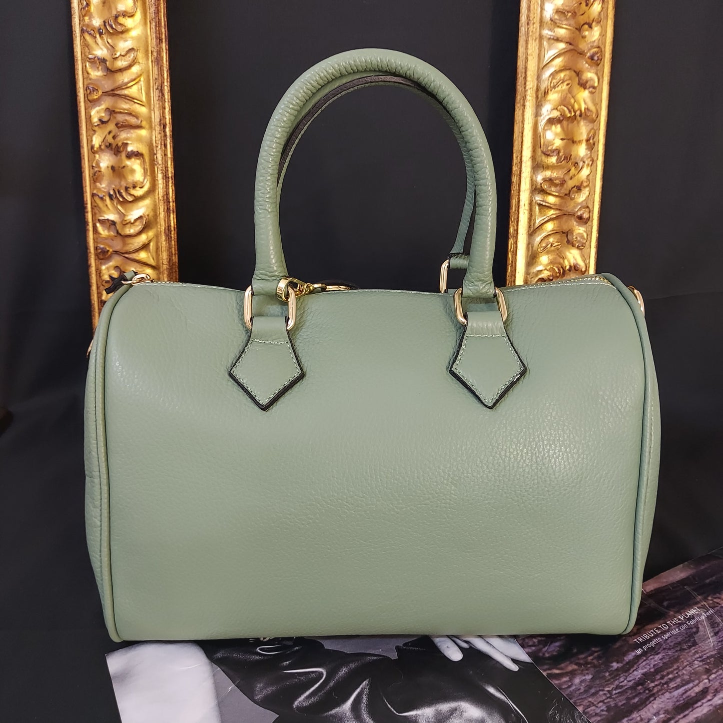 Bauletto CLASSICO in Pelle con Manici e Tracolla - 9 Varianti