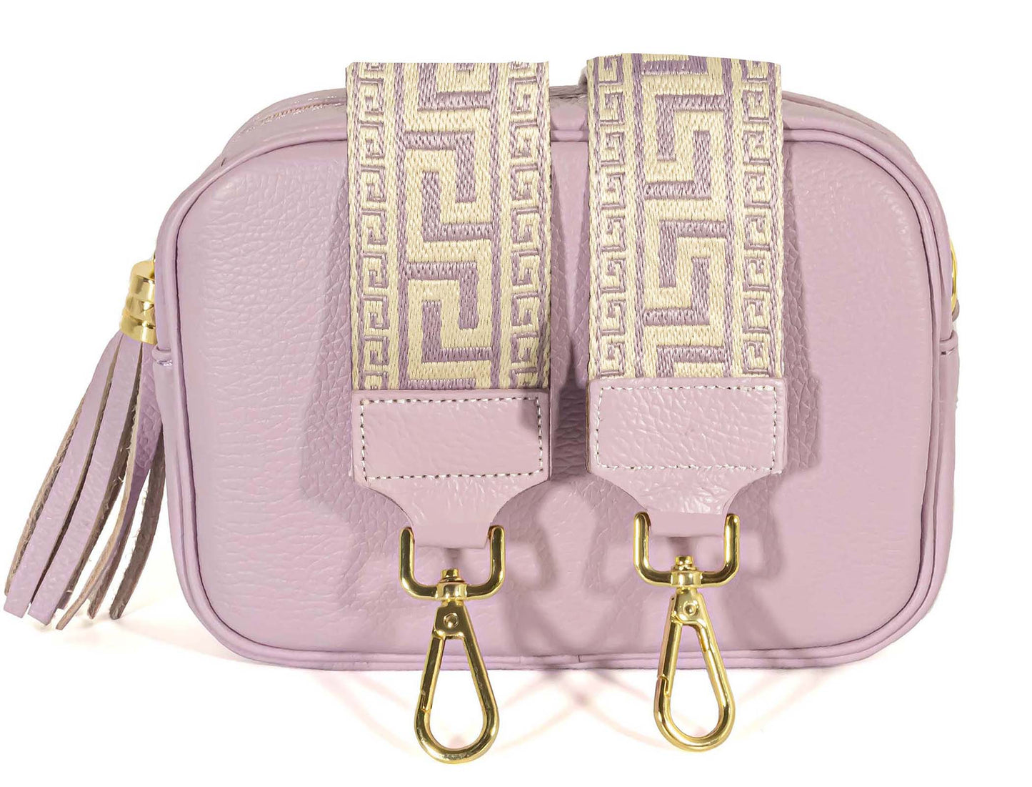 Camera Bag LILLA con Tracolla Abbinata - 5 Varianti