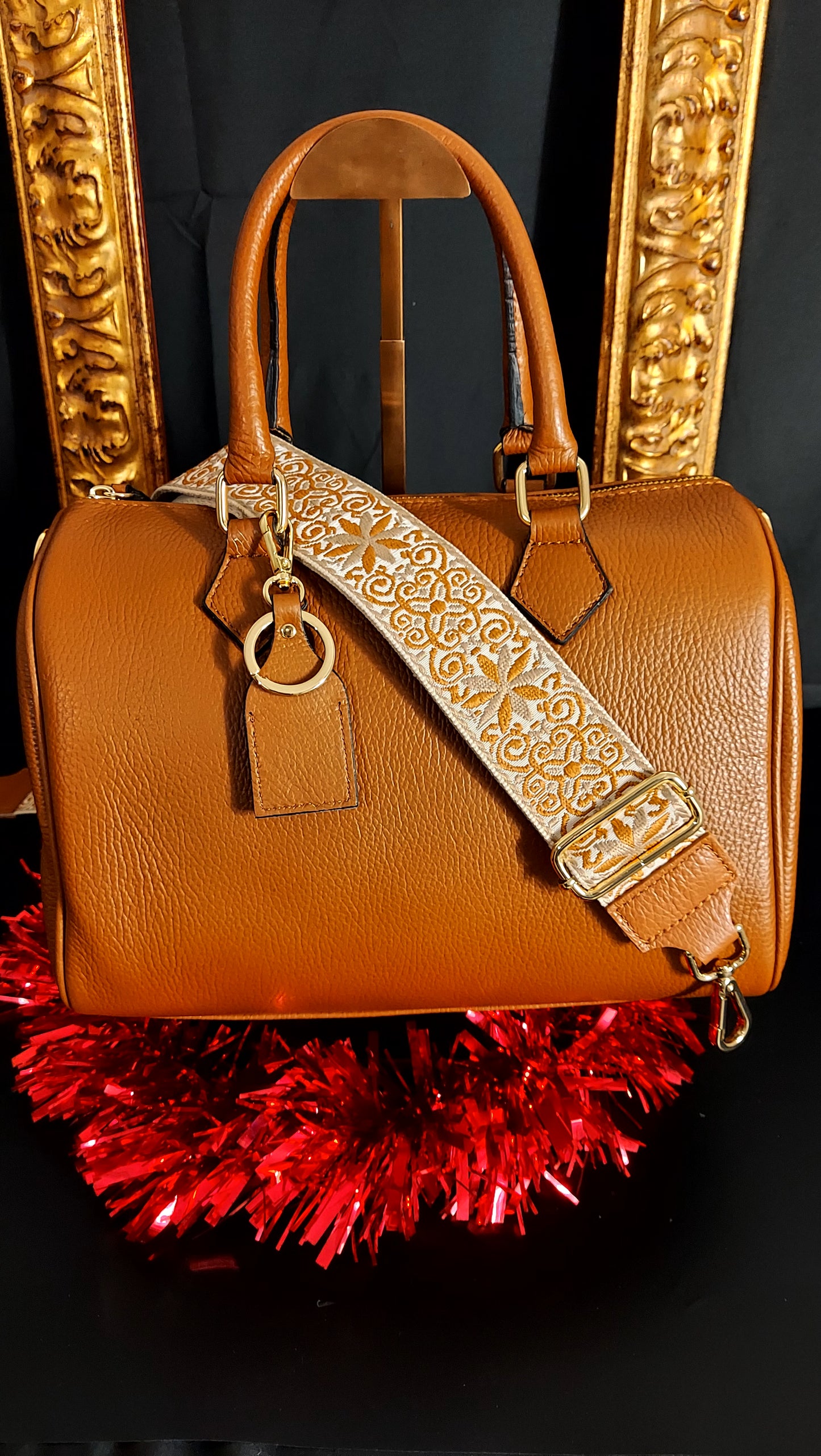 Bauletto Maxi CUOIO con Tracolla Abbinata - 7 Varianti