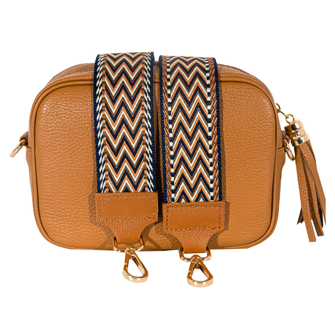 Camera Bag CUOIO con Tracolla Abbinata - 21 Varianti