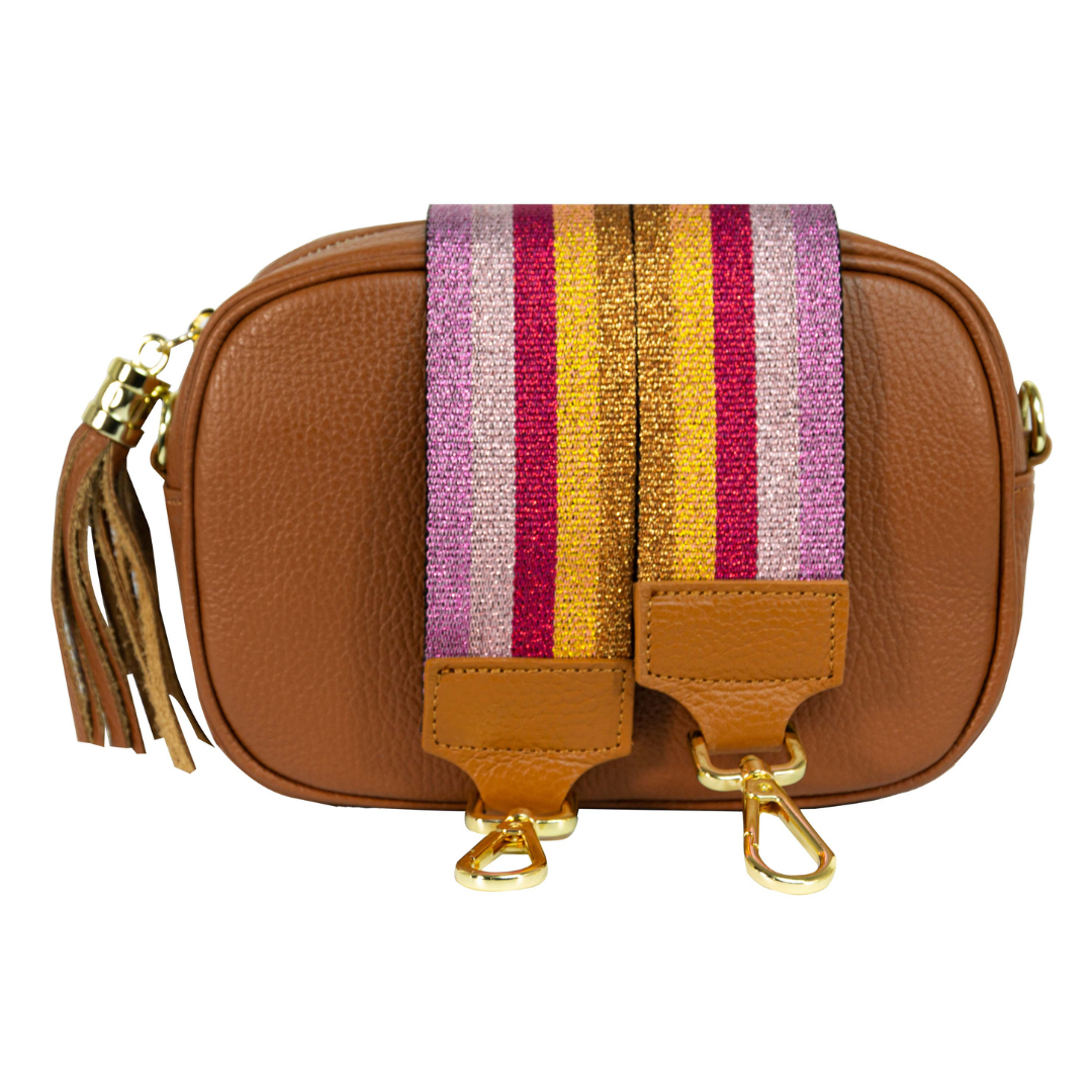 Camera Bag CUOIO con Tracolla Abbinata - 21 Varianti