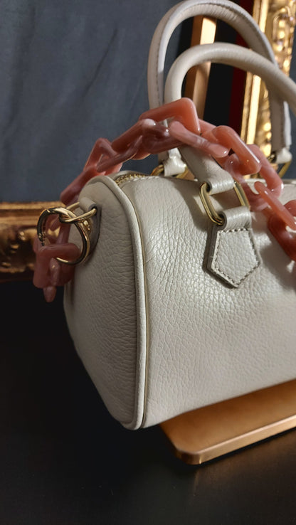 Bauletto Mini BEIGE con Catena Marmorea